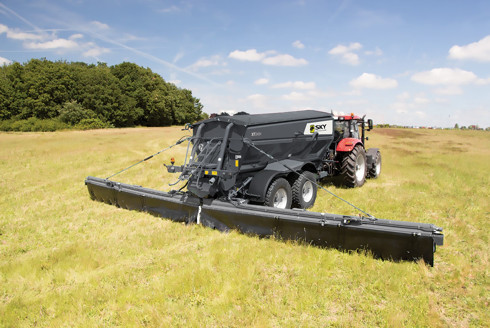 SKY XT160H / 240H Hidrolik Römork Tip Gübre Dağıtıcı